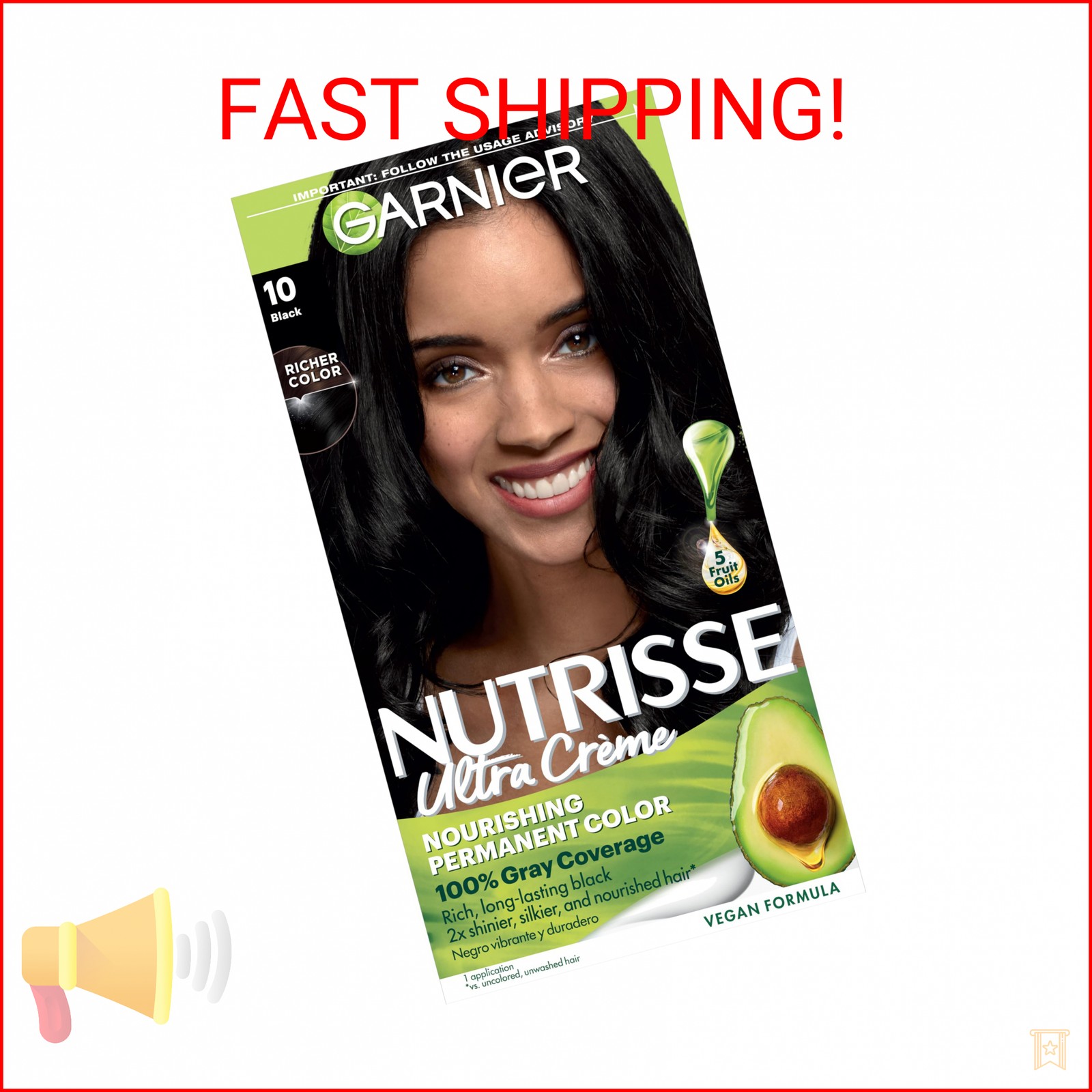 Garnier Nutrisse Ultra Cr&egrave;me Hair Color, Permanent Hair Dye