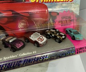 Micro Machines Super Sparklers Collection #2 W/Limited Vehicle RARE! 1992 Galoob