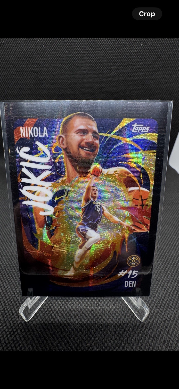 2025-26 Topps Chrome Nikola Jokic Ultra Violet All Stars SSP ultraviolet