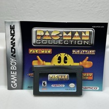 Pac-Man Collection Nintendo Game Boy Advance GBA Game & Manual Tested