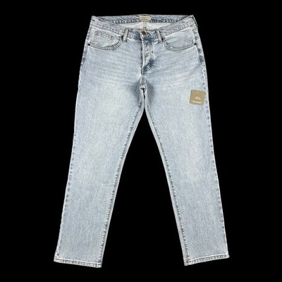 Oliver Logan Jeans Womens 32x30 Blue Chester Slim Straight Button Fly NEW NWOT!!