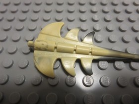 Lego Dragon Tail Barbed Marbled Black Pattern #1 51874pb01 Harry Potter 4767