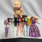 Vintage Monster High Doll Lot 6 Dolls- 2008-2012, 1 Cabbage Patch And 1 LOL Lot