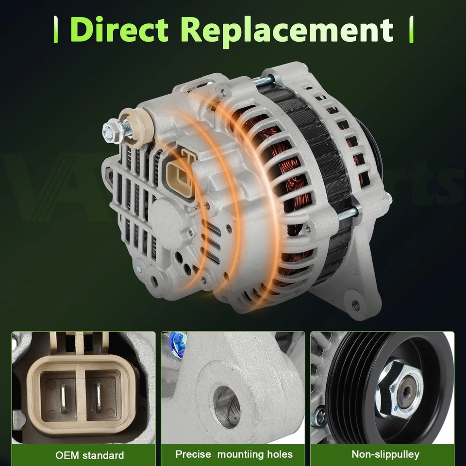 Alternator Fit For Mitsubishi Montero Sport 1997-2004 13692 M350608D M350609D Foto 3 de 4