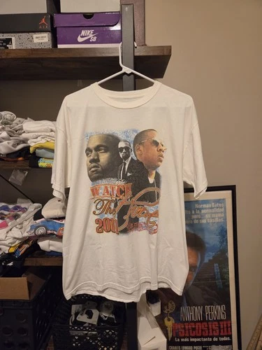 Kanye West the Throne Tour T-Shirt Men's XL Jay-Z Conce Vintage vintage concert t-shirt, vintage, size XL, single stitch, B+ condition