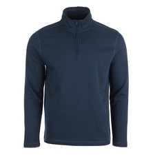 EDDIE BAUER MEN'S 1/4 ZIP PULLOVER - SIZE MEDIUM - OCEAN BLUE - EM32LK662D