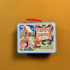 Vintage Candy Land Tin Lunch Box(1997) - Classic 1967 Artwork