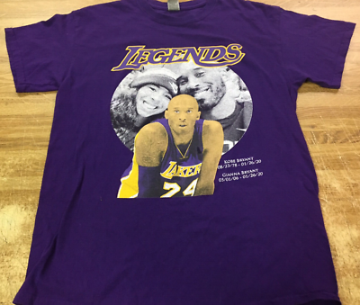 Los Angeles Lakers Gianna Bryant Jersey NBA Kobe Bryant/ Gianna