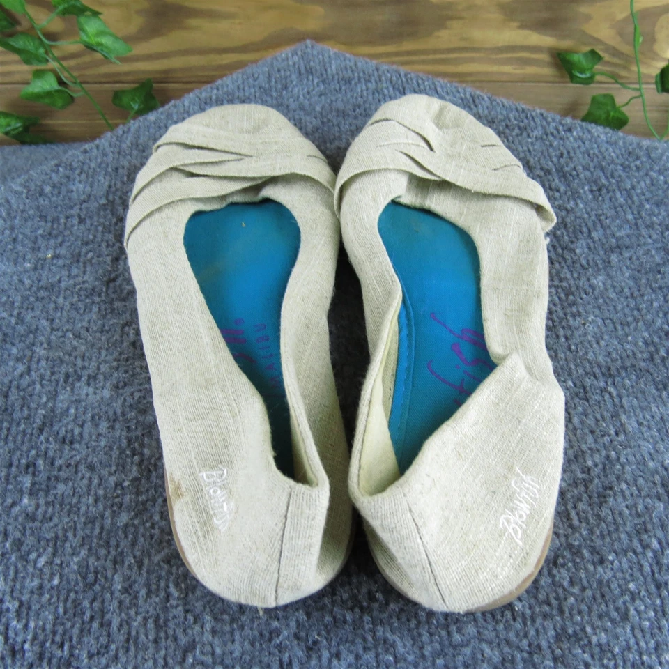 Tecido Feminino Blowfish Ballet Taupe Tamanho 10 Médio Suavemente Usado 2025 - Imagem 4 de 4