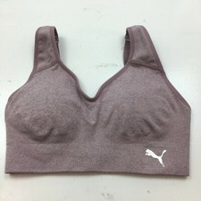 Puma Seamless Convertible Back Design Sports Bra Color: purple Size: Small