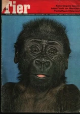 Das Tier Magazine German Feb 1967 Fear of People Animal Photography 090321WEEM