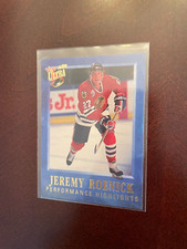 1992-93 Fleer Ultra Highlights #11 Jeremy Roenick - Chicago Blackhawks  HOF  NMT