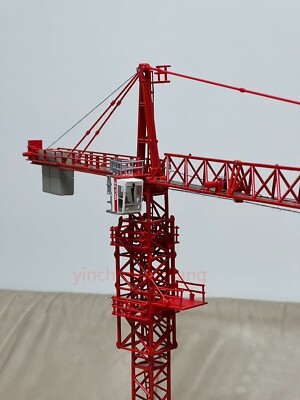 ROS 80106 Wolff 7532.12 CLEAR Tower Crane 1/87 HO Scale Die-cast Brand-new MIB