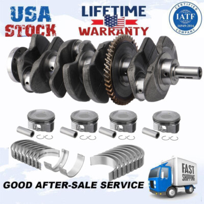 2AZFE Crankshaft & Piston Rings & Bearing Kit For Toyota Rav4 Solara Scion TC XB