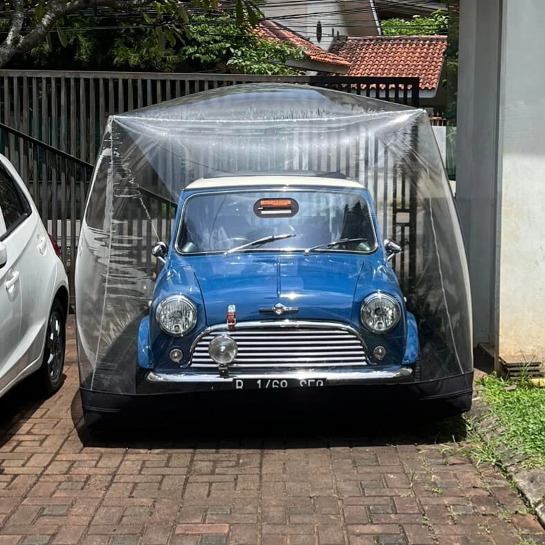 Cubierta cápsula de protección Amazon Austin Mini Cooper Epic Car Covers autos clásicos Foto 4 de 4