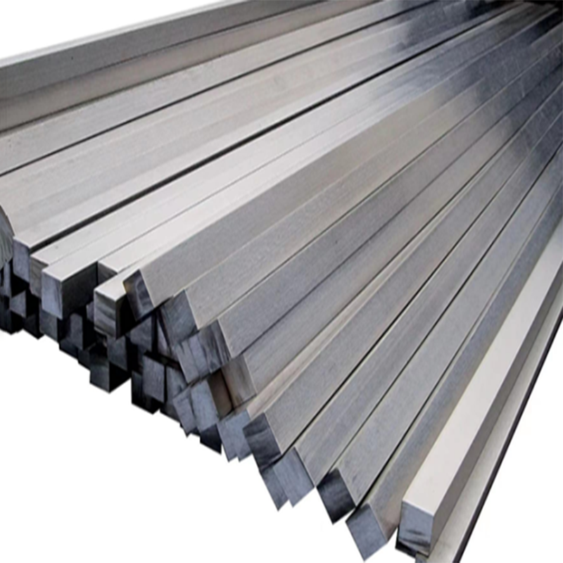 Barre carrée en acier inoxydable 304, barre carrée solide 4 mm 5 mm 6