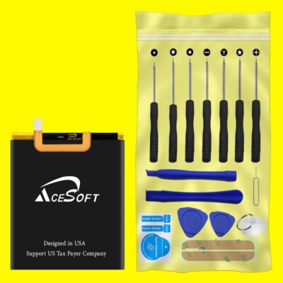 New 4870mAh Extended Slim Battery Toolset for Huawei Google Nexus 6P H1511  H1512