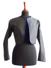 Bolero Jäckchen Jacquard Jacke Theaterfundus Kostümfundus Theater Kostüm Fundus