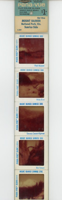 Vintage GAF Pana-Vue Slides Washington Mount Rainier National Park Lot of 5 S201