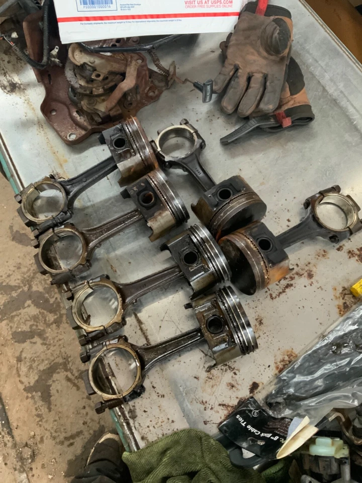 6 Piston for 1986-2001 Ford Ranger Taurus Mercury Sable Mazda B3000 3.0L OHV - Image 4 of 4