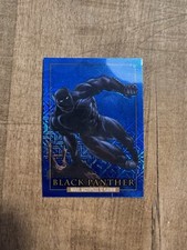 2024 Marvel Masterpieces '92 Platinum Black Panther Blue Traxx #4