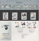GB 1989 RSPB BIRDS PRESENTATION PACK 196 MINT + FIRST DAY COVER SANDY PICTORIAL