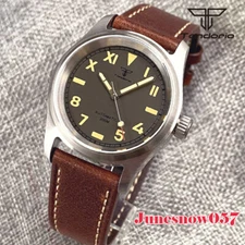 Tandorio Diver Small 36MM Luminous NH35A Mechanical Men's Watch Sapphire Glass