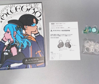 Hoshimachi Suisei TAKU INOUE wireless earphones ANIMA ANW01 MGO