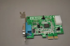 PEX1S952LP 952E-R2 StarTech PCI-e RS-232 IO Low Profile Serial SFF Card