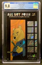 All Out Pooh #1 Usagi Pooh Marat Lava Foil Variant # Super comic cover