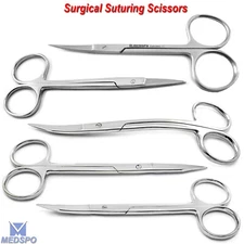Medical Dental Suture Tissue Plastic Surgery Shears Surgical Dissecting Scissors