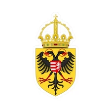 Coat of arms of Sigismund, Holy Roman Emperor - STICKER Vinyl Kiss-Cut Decal