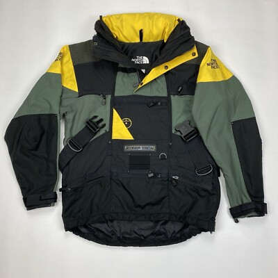 The North Face Steep Tech Ski Jacket - Design: Scot Schmidt Black Yellow -Medium