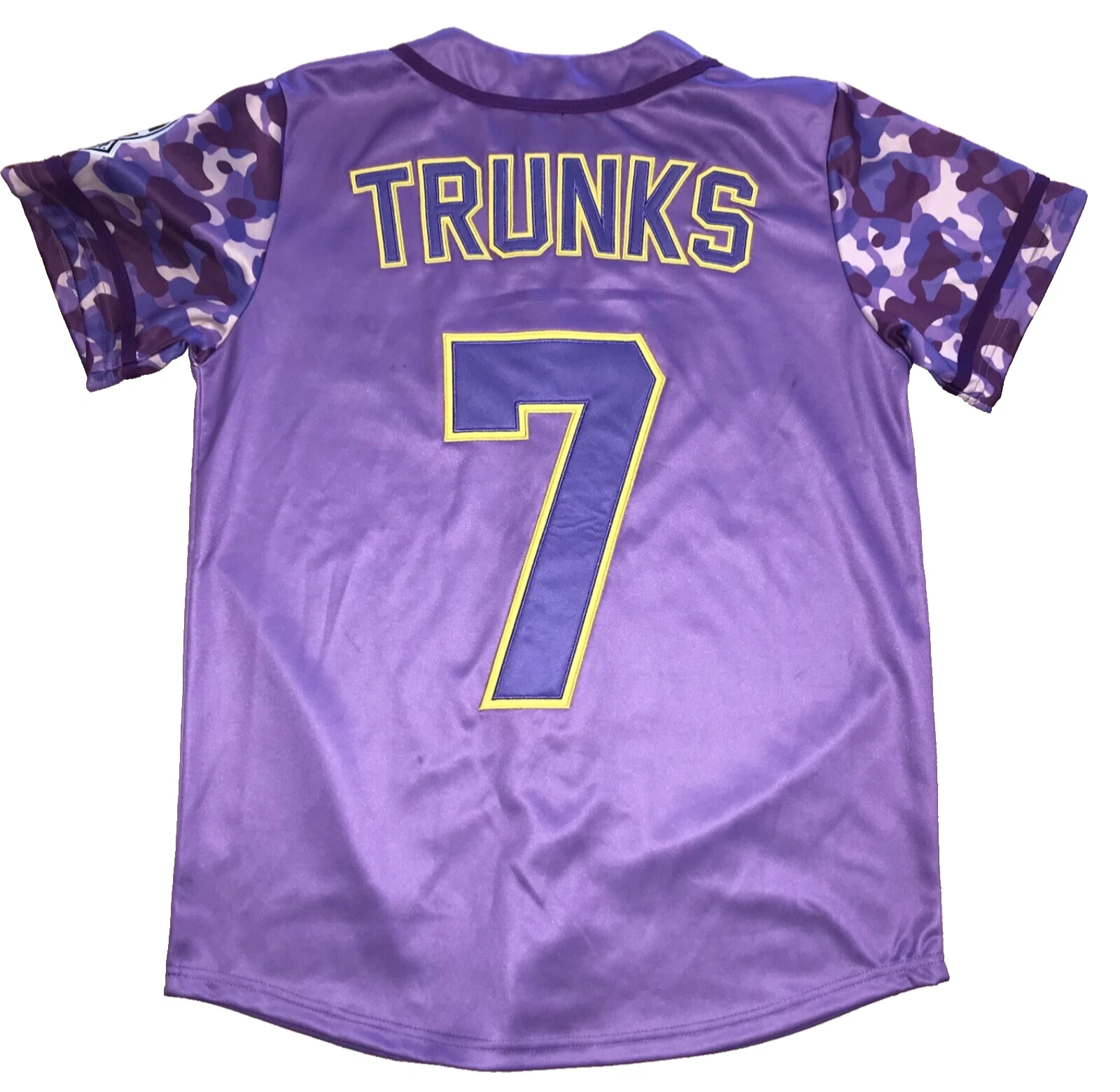 Dragonball Z Trunks Baseball Jersey Nandesuka Anime Capsule Corp