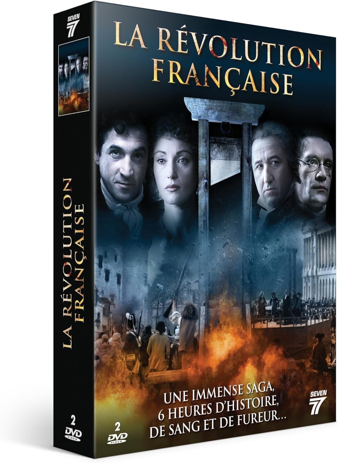 Coffret 2 DVD : La révolution française Les années lumières + terribles - NEUF