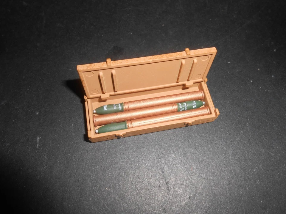 Ultimate Soldier 1:18 Вторая мировая война Немецкий Пакет 40 Артиллерия С Ящиком для Боеприпасов BBI Dragon - Изображение 2 из 4