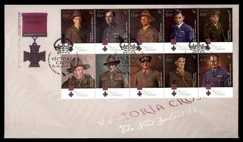 Mayfairstamps New Zealand FDC 2011 Victoria Cross story First Day Cover aax_3363