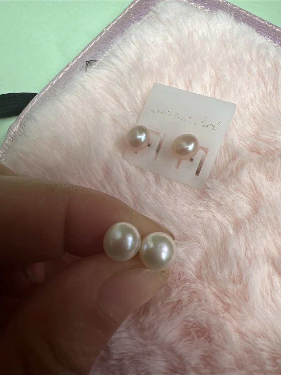 Coffret Boucles d'Oreilles Perles de Culture 7 mm en Argent 925 - GIULIA