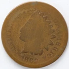 AG 1869 Indian Head Cent