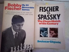 Bobby Fischer chess book lot