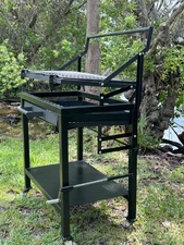 Heavy-Duty 360° Rotating Barbecue Grill