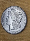 1921-D Morgan Silver Dollar Last Year Of The Morgan AU/UNC  Nice Coin!