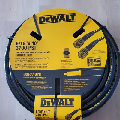#ad DeWalt 5 16 Inch x 40 3700 PSI Pressure Washer Replacement Hose Genuine OEM $69.00