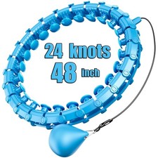 Eco-Friendly Smart Weighted Hoop for Effective Weight Loss - Beginner Friendly