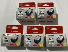 Canon - PG-245XL Black  CL-246XL Color Ink Cartridge Set Lot Of 7 free ship 