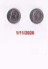 2009P ROOSEVELT DIME SEMI-KEY! Circulated! LOT OF 2!