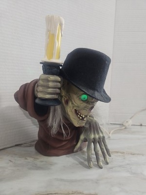 Tales From The Crypt Candelabra Crypt Keeper Light Up Halloween 1996 Read!