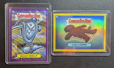 Dolly + Ernie 2023 Topps Chrome Garbage Pail Kids #ed Refractor Lot /250 + /275