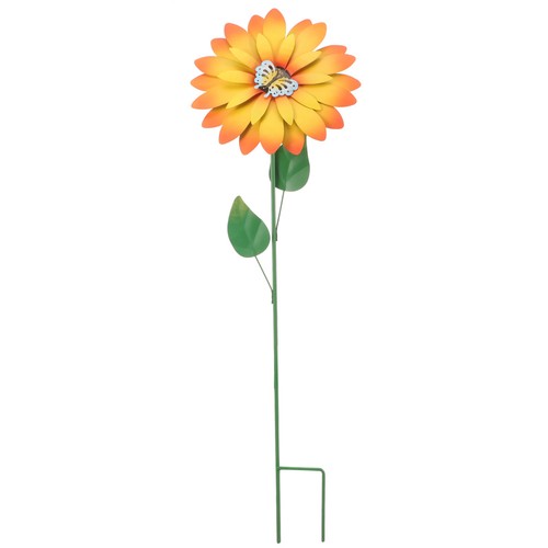  Ogród Palka słonecznika Trawnik Słonecznik Palka Dekoracja Stabilna palka kwiatowa na podwórko - Zdjęcie 2 z 16