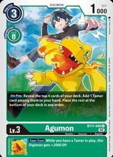 Agumon BT11-046 U Dimensional Phase Digimon TCG